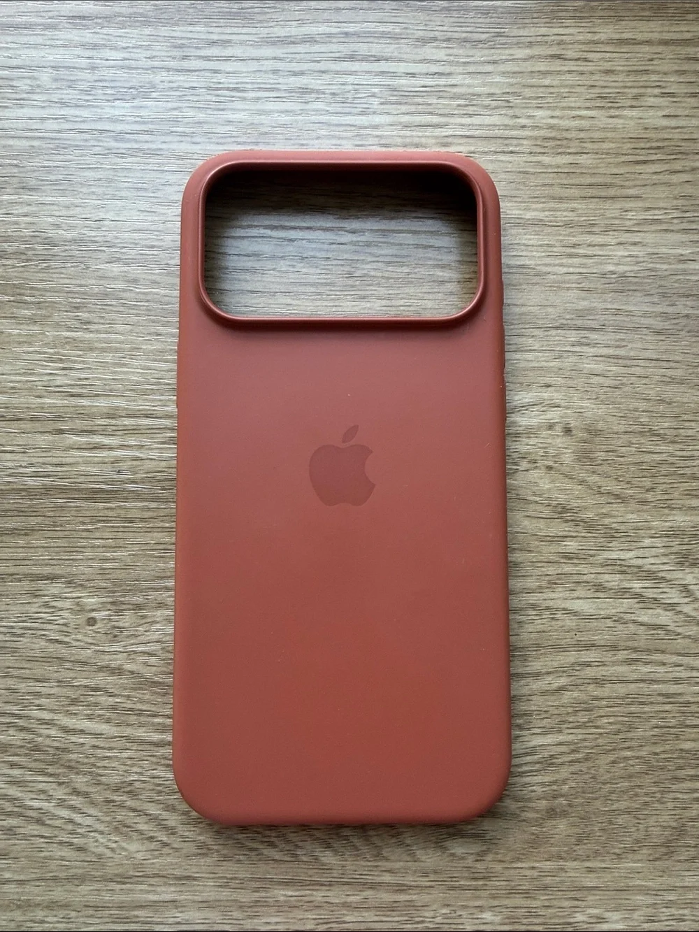 Apple iPhone 17 pro max Silicone Case - Terracotta